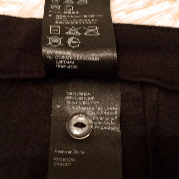 H&M Faux Leather Skinny Pants-Size 10 - Picture 8 of 8